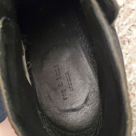Rag & Bone Black Harrow Bootie with Box 37.5 - Picture 7 of 9